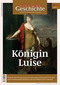 Vorderes Coverbild Berliner Geschichte - Zeitschrift für Geschichte und Kultur
