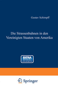 Vorderes Coverbild Die Strassenbahnen in den Vereinigten Staaten von Amerika