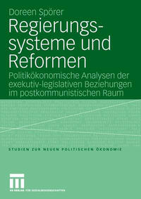 Vorderes Coverbild Regierungssysteme und Reformen