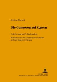 Vorderes Coverbild Die Genuesen auf Zypern