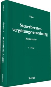 Vorderes Coverbild Steuerberatervergütungsverordnung Kommentar