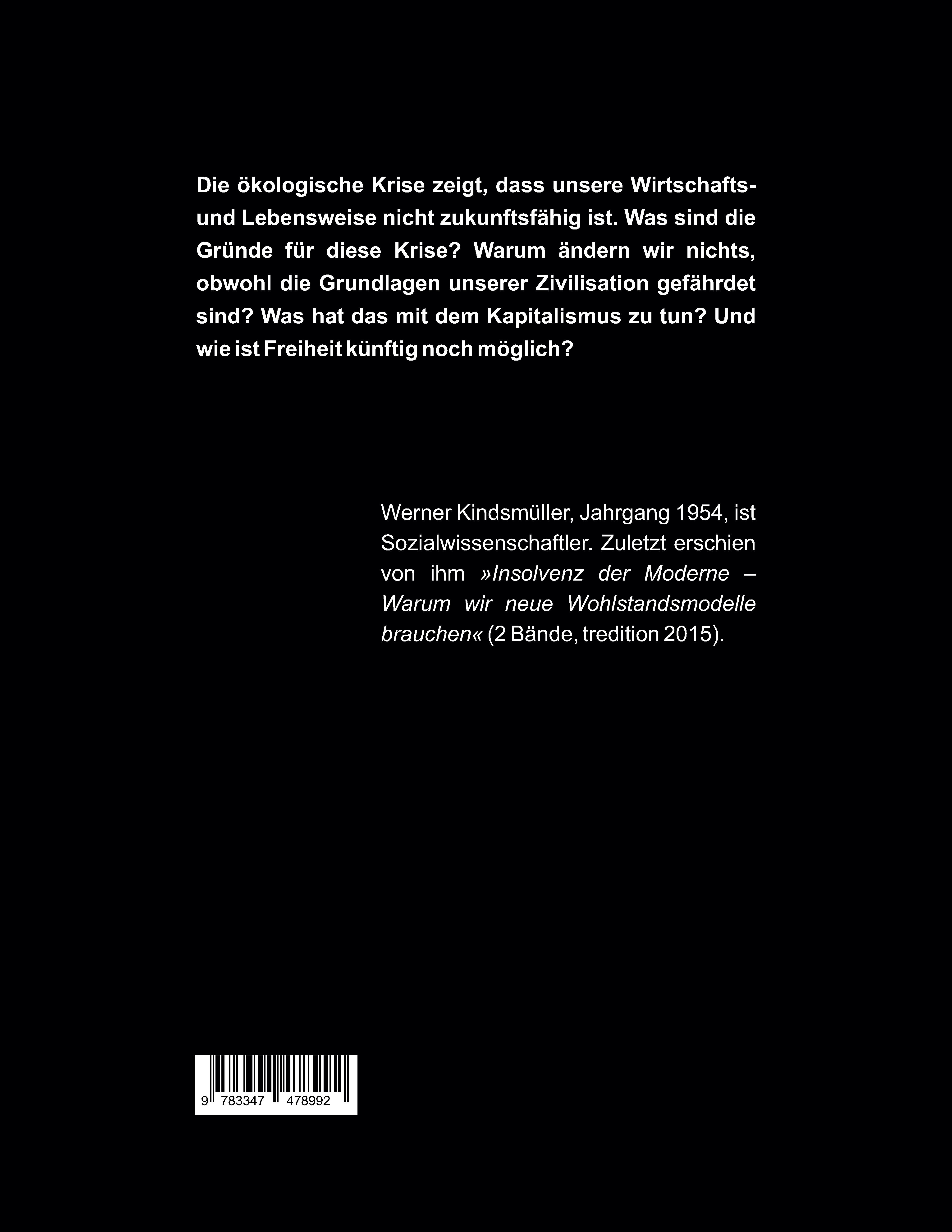 Rückseitencover Abschied vom falschen Leben