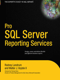 Vorderes Coverbild Pro SQL Server Reporting Services