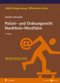 Vorderes Coverbild Polizei- und Ordnungsrecht Nordrhein-Westfalen
