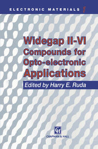 Vorderes Coverbild Widegap II–VI Compounds for Opto-electronic Applications