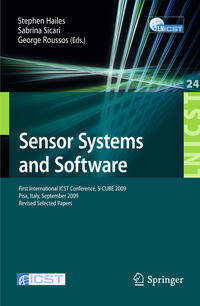 Vorderes Coverbild Sensor Systems and Software