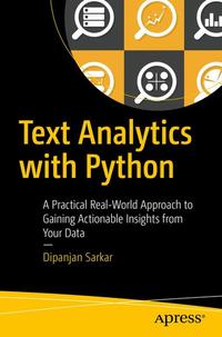 Vorderes Coverbild (hohe Qualität) Text Analytics with Python