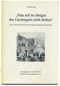 Vorderes Coverbild Man soll im übrigen den Gaisburgern nicht drohen