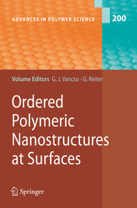 Vorderes Coverbild Ordered Polymeric Nanostructures at Surfaces