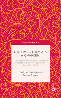 Vorderes Coverbild The Times They Are A Changin'