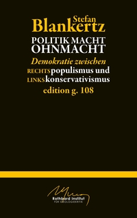 Vorderes Coverbild Politik macht Ohmacht