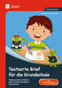 Vorderes Coverbild Textsorte Brief für die Grundschule
