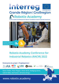 Vorderes Coverbild Robotix-Academy Conference for Industrial Robotics (RACIR) 2022