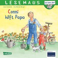 Vorderes Coverbild LESEMAUS 191: Conni hilft Papa