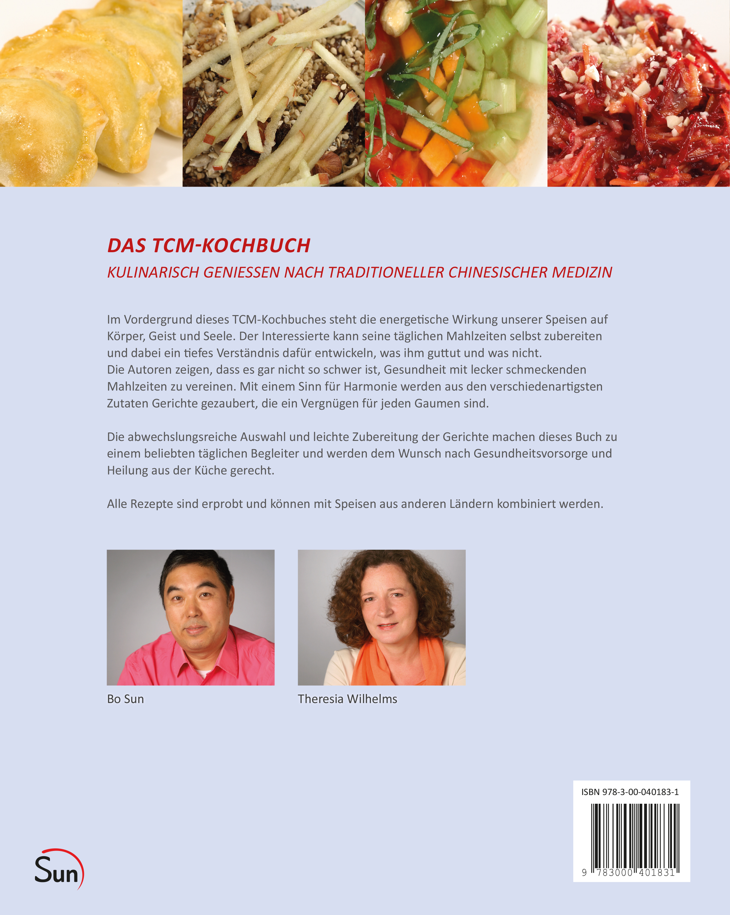 Rückseitencover Das TCM-Kochbuch