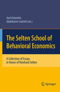 Vorderes Coverbild The Selten School of Behavioral Economics