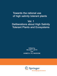 Vorderes Coverbild Towards the rational use of high salinity tolerant plants
