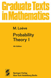 Vorderes Coverbild Probability Theory I