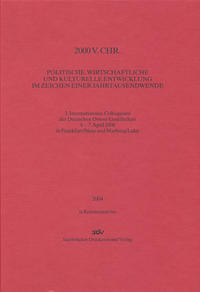 Vorderes Coverbild 2000 v. Chr. - Politische, wirtschaftliche und Kulturelle Entwicklung im Zeichen einer Jahrtausendwende