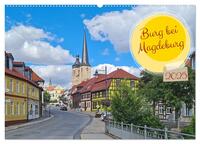 Vorderes Coverbild Burg bei Magdeburg (Wandkalender 2025 DIN A2 quer), CALVENDO Monatskalender