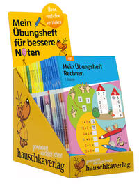 Vorderes Coverbild Leeres Thekendisplay „Mein Übungsheft für bessere Noten“