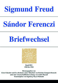 Vorderes Coverbild Sigmund Freud - Sándor Ferenczi. Briefwechsel