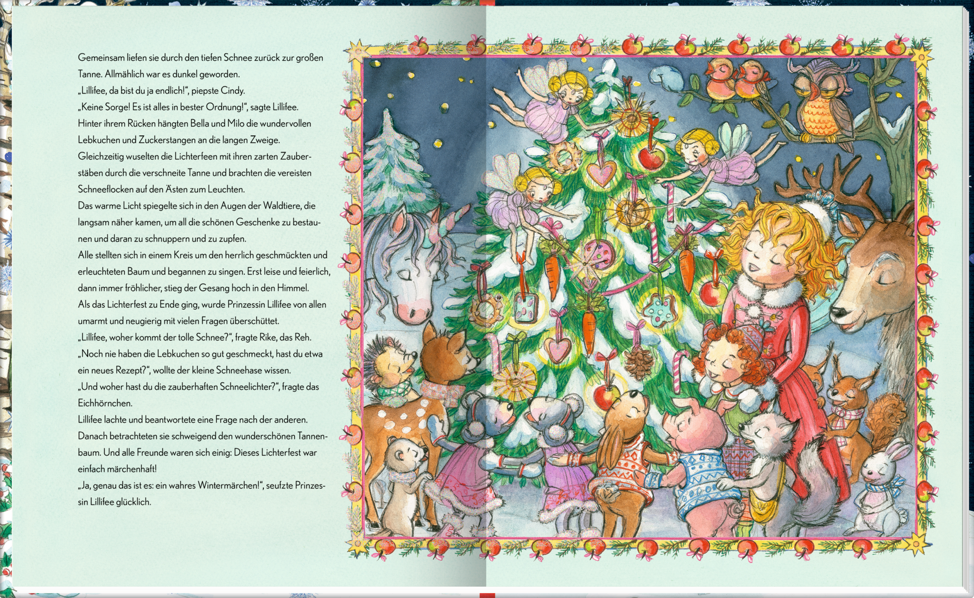 Beispielinhalt (Bild) Prinzessin Lillifee – Ein Wintermärchen