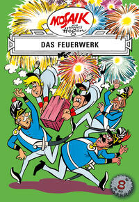 Vorderes Coverbild Mosaik von Hannes Hegen: Das Feuerwerk, Bd. 8