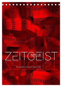 Vorderes Coverbild Kunst im Zeitgeist (Tischkalender 2026 DIN A5 hoch), CALVENDO Monatskalender