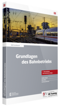 Vorderes Coverbild Grundlagen des Bahnbetriebs