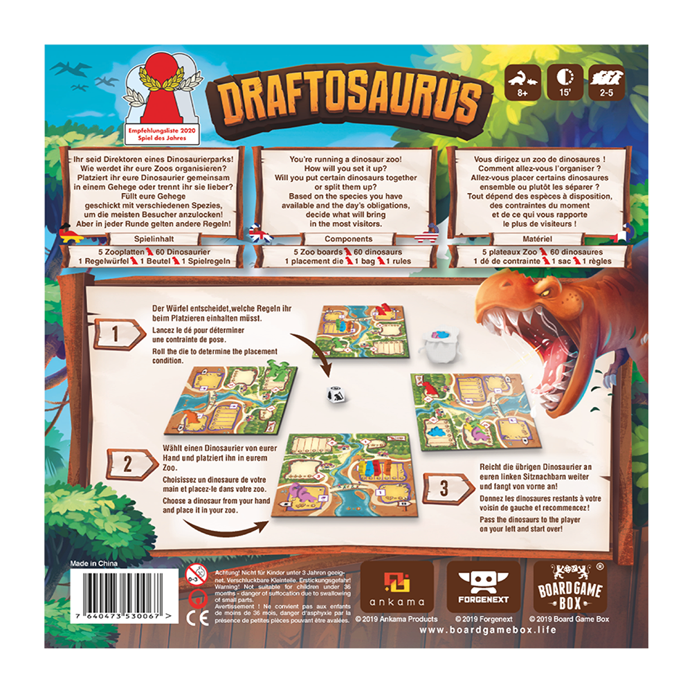 Rückseitencover Draftosaurus
