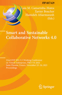 Vorderes Coverbild Smart and Sustainable Collaborative Networks 4.0