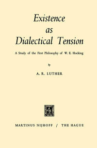 Vorderes Coverbild Existence as Dialectical Tension