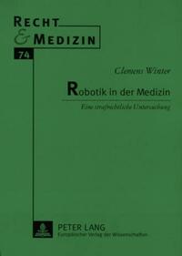 Vorderes Coverbild Robotik in der Medizin