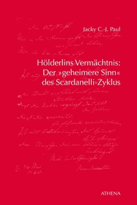 Vorderes Coverbild Hölderlins Vermächtnis: Der 'geheimere Sinn' des Scardanelli-Zyklus