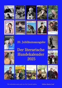 Vorderes Coverbild Der literarische Hundekalender 2025