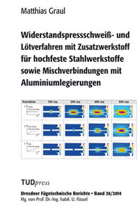 Vorderes Coverbild Widerstandspressschweiß- und Lötverfahren mit Zusatzwerkstoff für hochfeste Stahlwerkstoffe sowie Mischverbindungen mit Aluminiumlegierungen