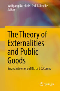 Vorderes Coverbild The Theory of Externalities and Public Goods