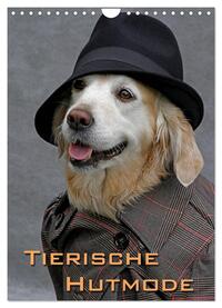 Vorderes Coverbild Tierische Hutmode (Wandkalender 2025 DIN A4 hoch), CALVENDO Monatskalender