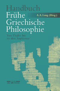 Vorderes Coverbild Handbuch Frühe Griechische Philosophie