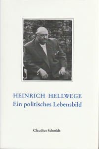 Vorderes Coverbild Heinrich Hellwege - der vergessene Gründervater