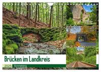Vorderes Coverbild Brücken des Landkreises Sonneberg (Wandkalender 2025 DIN A4 quer), CALVENDO Monatskalender