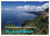 Vorderes Coverbild Traumlandschaft am Mittelmeer: Die Amalfiküste (Wandkalender 2025 DIN A2 quer), CALVENDO Monatskalender