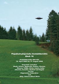 Vorderes Coverbild Plejadisch-plejarische Kontaktberichte Block 10