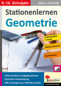 Vorderes Coverbild Stationenlernen Geometrie / Klasse 9-10