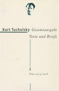 Vorderes Coverbild Gesamtausgabe Texte und Briefe 2