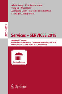 Vorderes Coverbild Services – SERVICES 2018