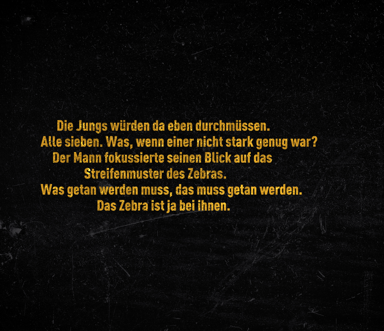 Beispielinhalt (Bild) Im Auge des Zebras