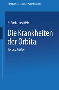 Vorderes Coverbild Die Krankheiten der Orbita. Pulsierender Exophthalmus