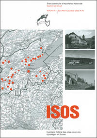 Vorderes Coverbild ISOS Sites construits d'importance nationale Canton de Vaud Jura-Nord vaudois